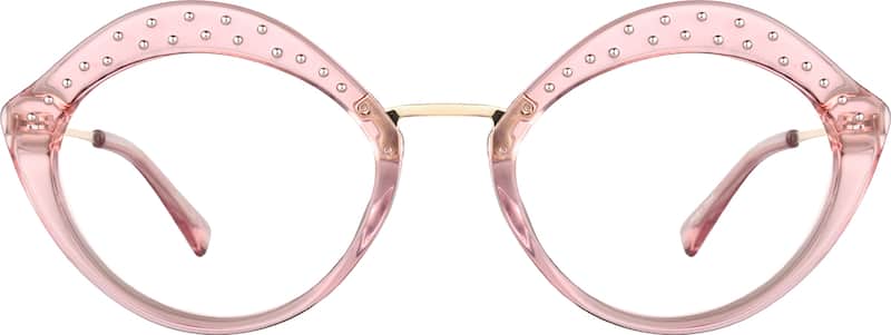 Pink Lip-Shaped Glasses
