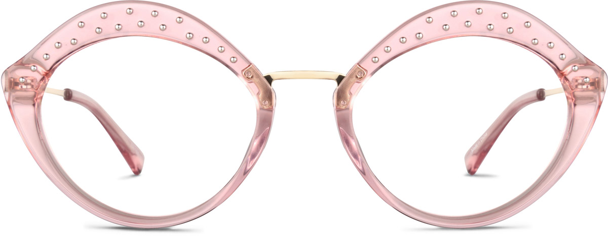 Pink Lip-Shaped Glasses