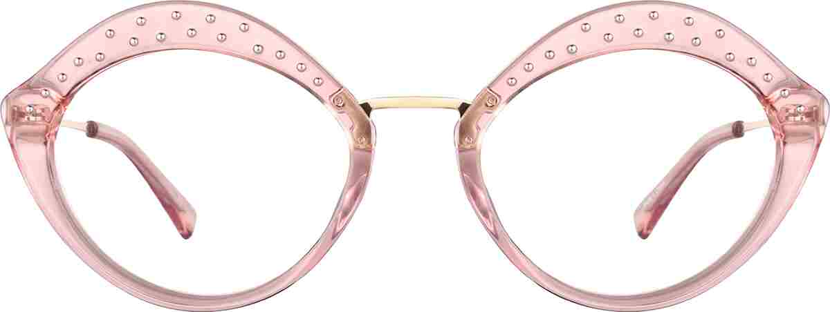 Pink Lip-Shaped Glasses