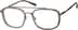 Rectangle Glasses 7819915 in Brown