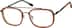 Rectangle Glasses 7819942 in Orange