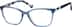 Rectangle Glasses 7820216 in Blue