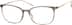 Rectangle Glasses 7820312 in Shale