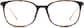 Front view of Rectangle Glasses 7820325 in Tortoiseshell thumbnail