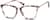Angle view of Square Glasses 7820419 in Pink Tortoiseshell thumbnail