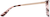 Side view of Square Glasses 7820419 in Pink Tortoiseshell thumbnail
