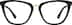 Square Glasses 7820421 in Black