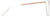 Side view of Square Glasses 7820430 in White thumbnail