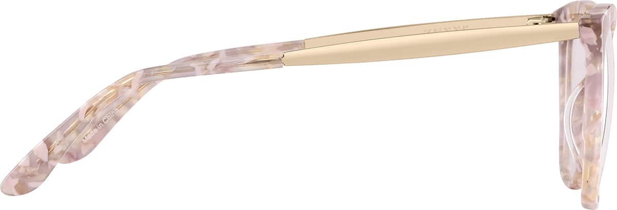 Cream Square Glasses #7820533 | Zenni Optical