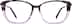 Rectangle Glasses 7820617 in Purple