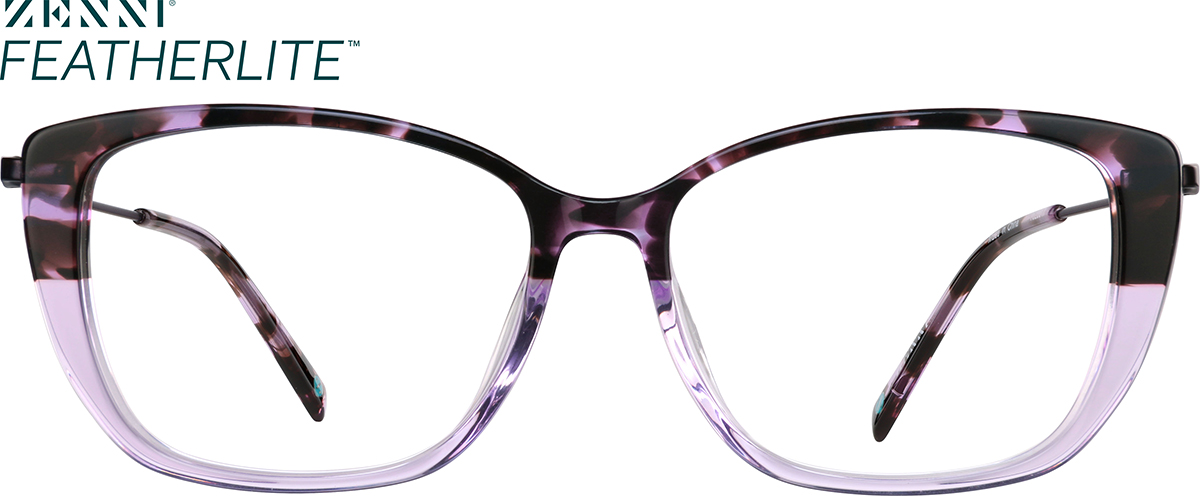 Purple Rectangle Glasses
