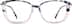 Rectangle Glasses 7820619 in Charcoal