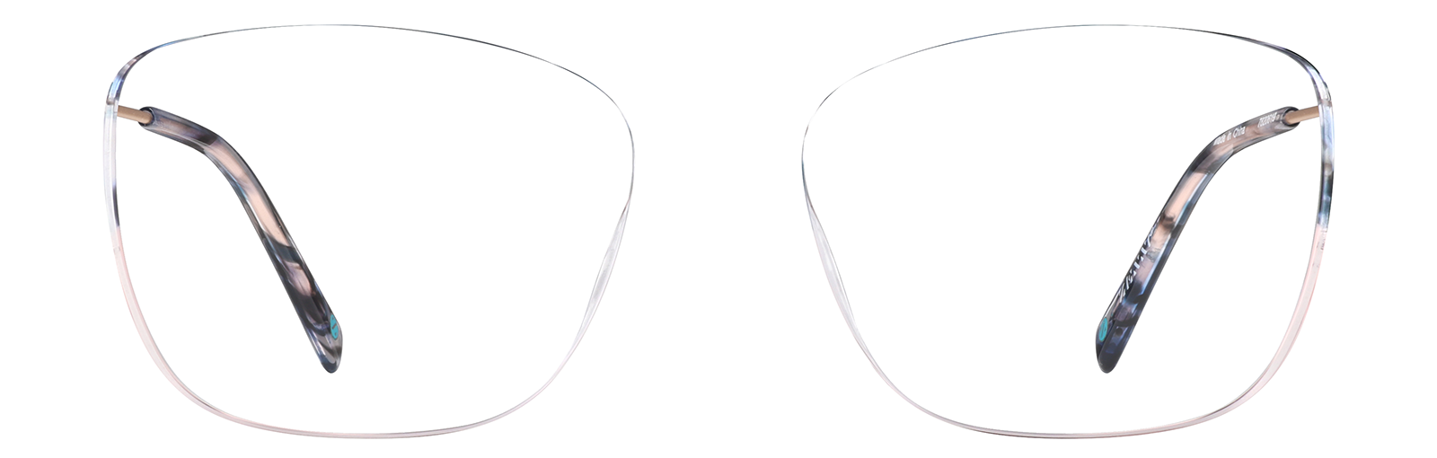 Purple Rectangle Glasses #7820617 | Zenni Optical