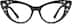 Cat-Eye Glasses 7820912 in Charcoal
