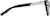 Side view of Cat-Eye Glasses 7820912 in Charcoal thumbnail