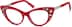 Cat-Eye Glasses 7820918 in Red