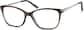 Angle view of Square Glasses 7821215 in Brown thumbnail