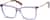 Angle view of Square Glasses 7821317 in Lilac thumbnail