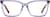 Front view of Square Glasses 7821317 in Lilac thumbnail