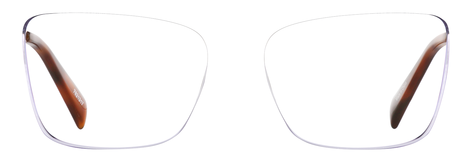 Lilac Square Glasses #7821317 | Zenni Optical