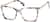 Angle view of Square Glasses 7821339 in Tortoiseshell thumbnail