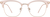 Front view of Browline Glasses 7821519 in Pink thumbnail