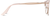 Side view of Browline Glasses 7821519 in Pink thumbnail
