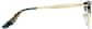 Side view of Browline Glasses 7821524 in Green Tortoiseshell thumbnail