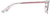 Side view of Browline Glasses 7822019 in Pink Tortoiseshell thumbnail