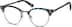 Browline Glasses 7822024 in Green Pattern