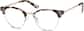 Angle view of Browline Glasses 7822035 in Ivory Tortoiseshell thumbnail