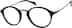 Round Glasses 782221 in Black