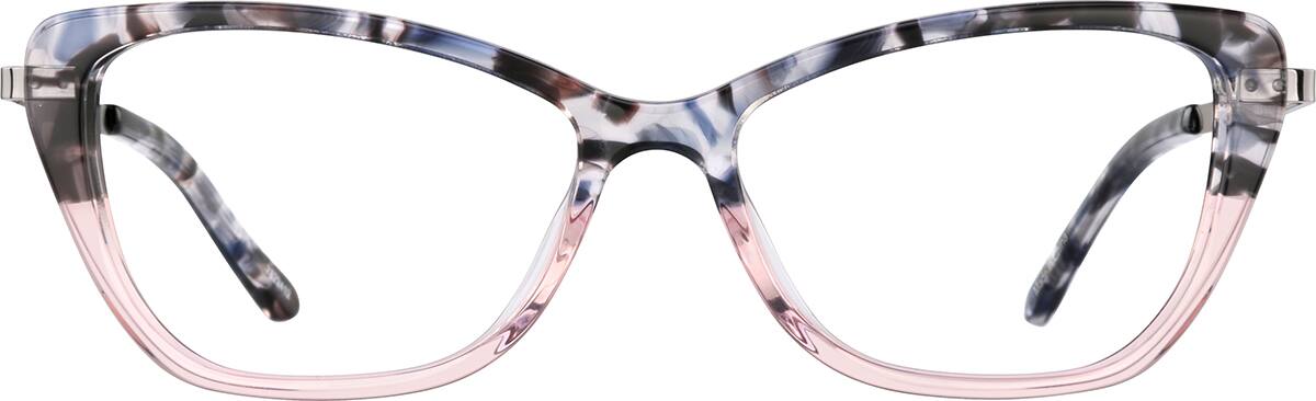 ‪ꪔ̤̮i‪ꪔ̤̮i　1223 Charcoal Cat-Eye Glasses #7822412 | Zenni Optical Canada