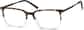 Angle view of Rectangle Glasses 7822525 in Classic Tortoiseshell thumbnail