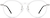 Front view of Round Glasses 7822623 in Clear thumbnail