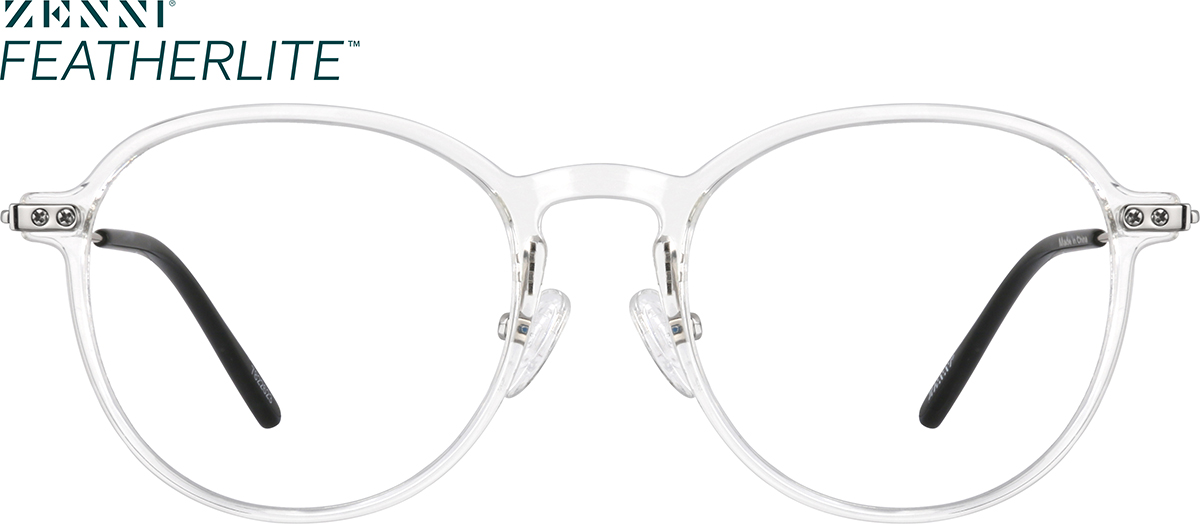 Clear Round Glasses