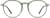 Front view of Round Glasses 7822624 in Green thumbnail