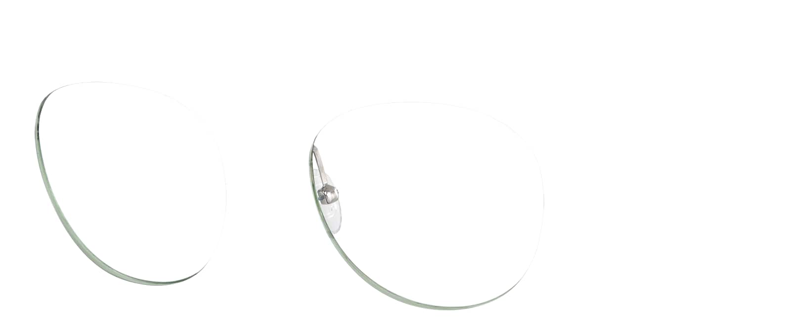 Clear Round Glasses #7822623 | Zenni Optical