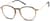 Angle view of Round Glasses 7822625 in Tortoiseshell thumbnail