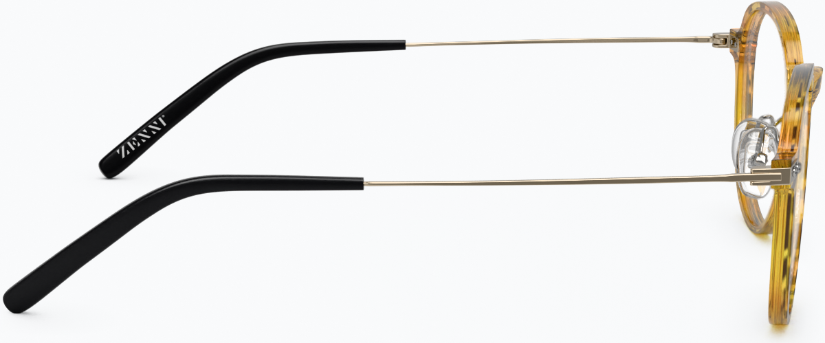 Side view of Round Glasses 7822625 in Tortoiseshell thumbnail