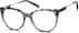 Round Glasses 7823012 in Charcoal
