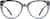 Front view of Round Glasses 7823012 in Charcoal thumbnail
