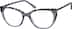 Oval Glasses 7823112 in Charcoal