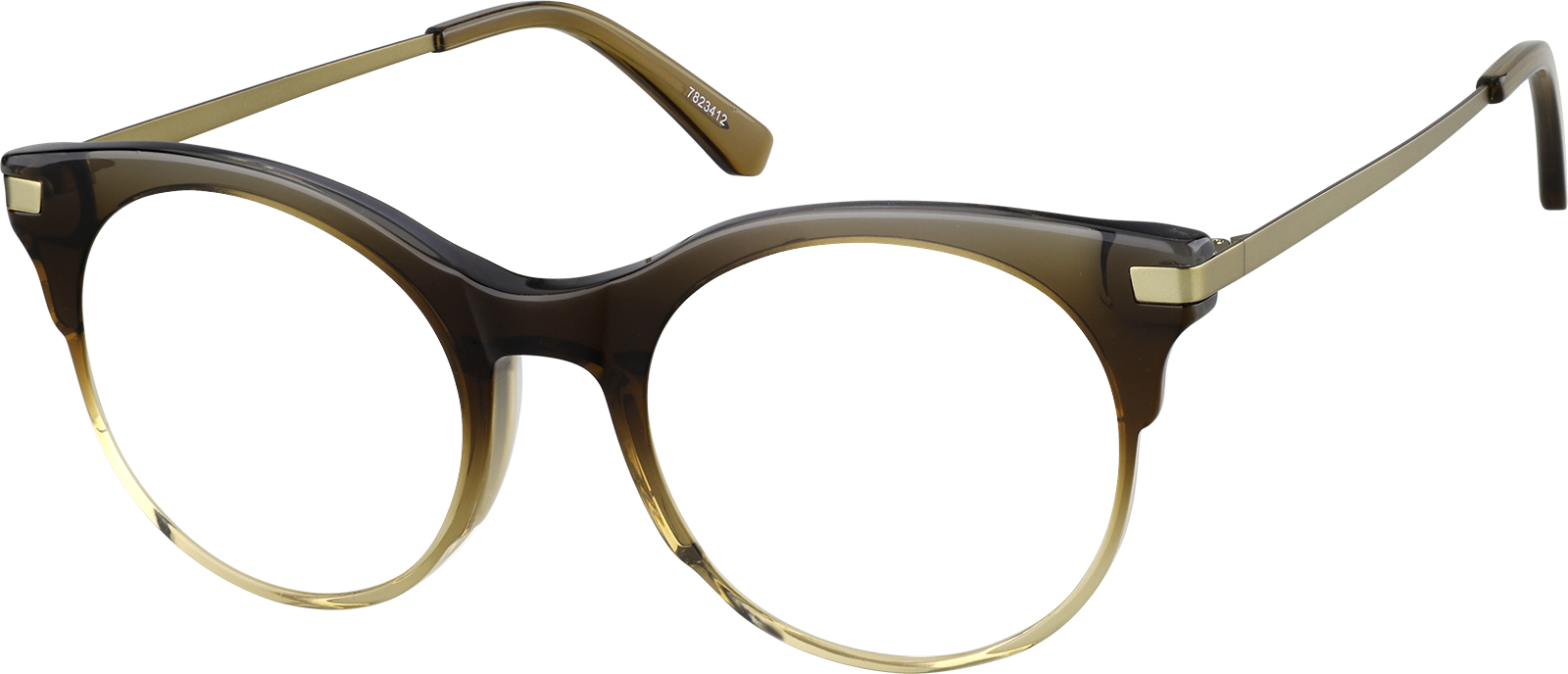 Dune Ombre Round Glasses #7823412 | Zenni Optical
