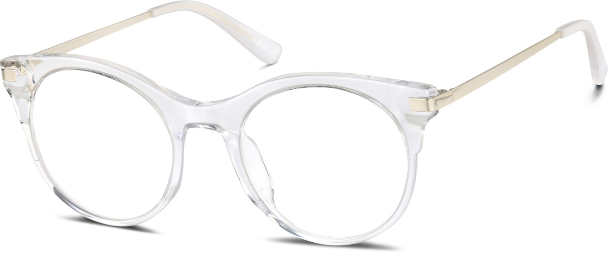 Gray Cat Eye Glasses 7823412