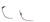 Angle view of Square Glasses 7823518 in Red thumbnail