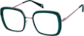 Angle view of Square Glasses 7823524 in Ocean thumbnail
