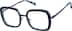 Square Glasses 7823539 in Blue