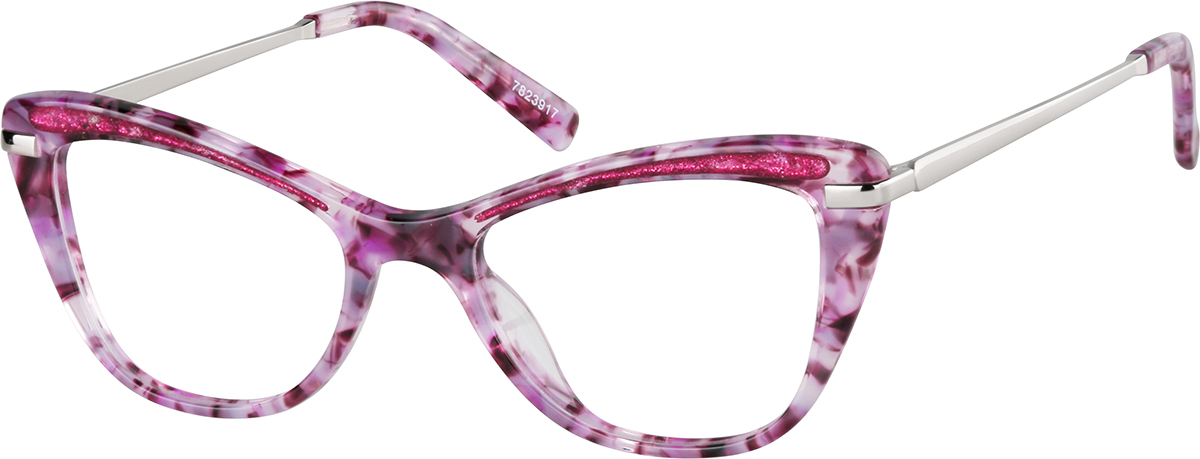 Purple Cat Eye Glasses 7823917