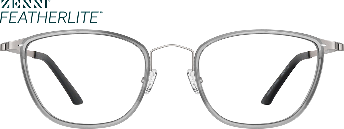 Graphite Rectangle Glasses